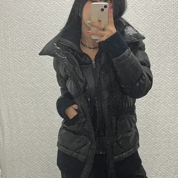 아디다스 락시크 더블 다운 덕다운 미디 패딩 100 C06772