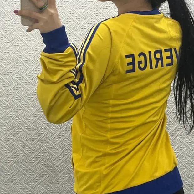 아디다스 올드스쿨 스웨덴 리버시블 트랙탑 져지 집업 90 C06767