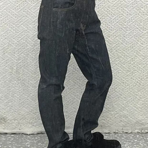 유니클로 질샌 다크인디고 데님 팬츠 28인치 C06835