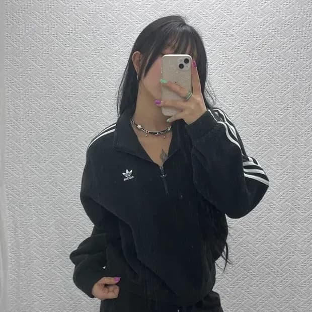 아디다스 유로파 하프집업 반집업 플리스 맨투맨  S C06880