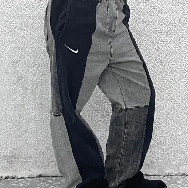 나이키 리폼 유니크 레어 패널 데님 팬츠 35인치C06913