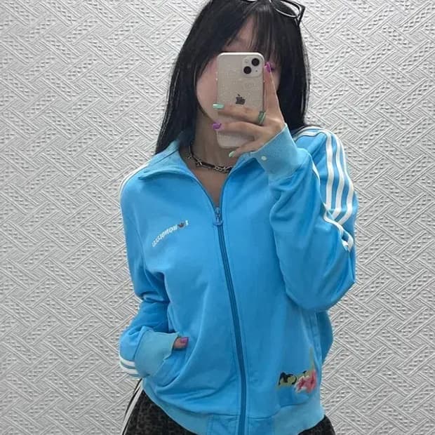 아디다스 올드스쿨 호놀룰루 트랙탑 져지 집업 95 C06920