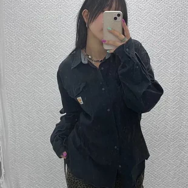 칼하트 베이직 멀티포켓 오버핏 워크 셔츠 XL C06930