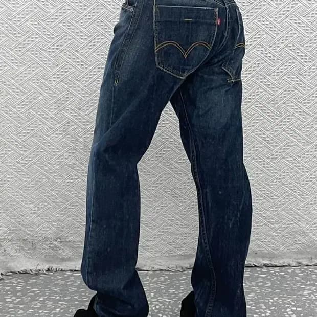 리바이스 슬림 스트레이트핏 데님 팬츠 32인치 C06955