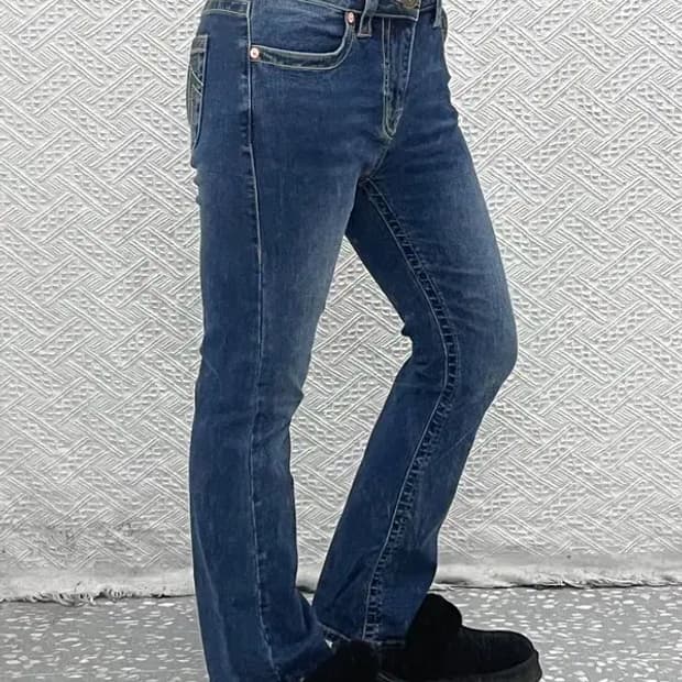 트루릴리전 Y2K 데님 청바지 28인치 C06995