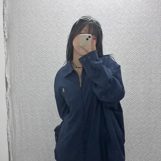 폴로 랄프로렌 신형 자수로고 블루종 스윙톱 자켓 XXL C06987