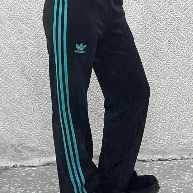 아디다스 00's Y2K 민트 삼선 트랙팬츠 90 C07034