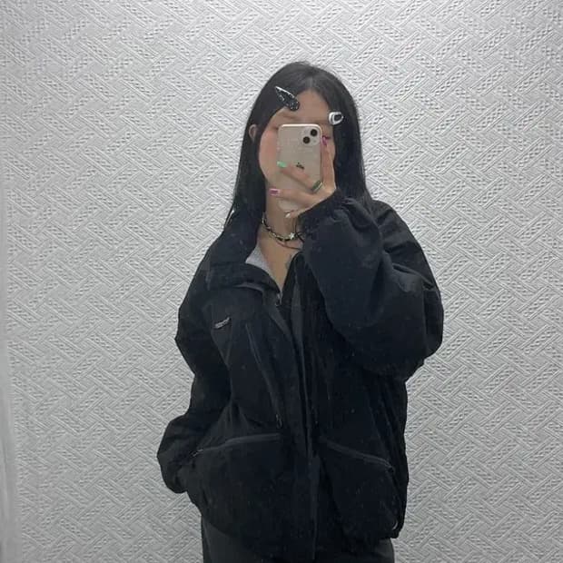 디스이즈네버댓 고프코어 워크웨어 바람막이 양털 자켓 L C07016