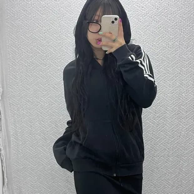 아디다스 유로파 모던 베이직 후드 집업 L C07045