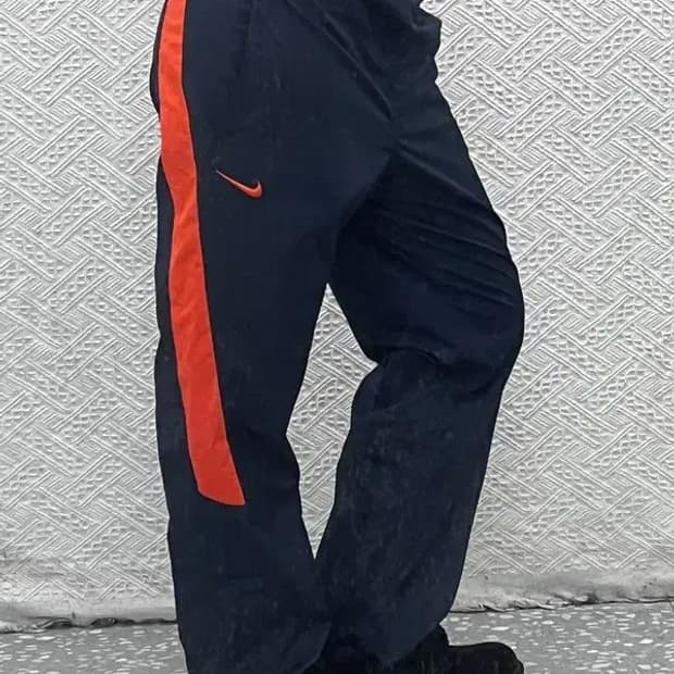 나이키 빈티지 레트로 오렌지 라인 트랙팬츠 M C07069