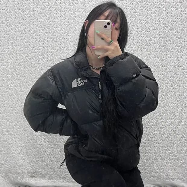 노스페이스 올드스쿨 레트로 눕시 패딩 M C07208