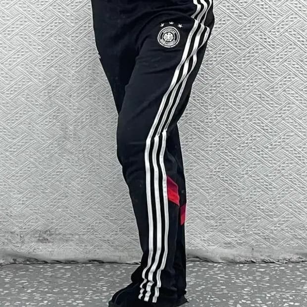 아디다스 독일 축구 국대 프린팅 로고 트랙팬츠 95 C07232
