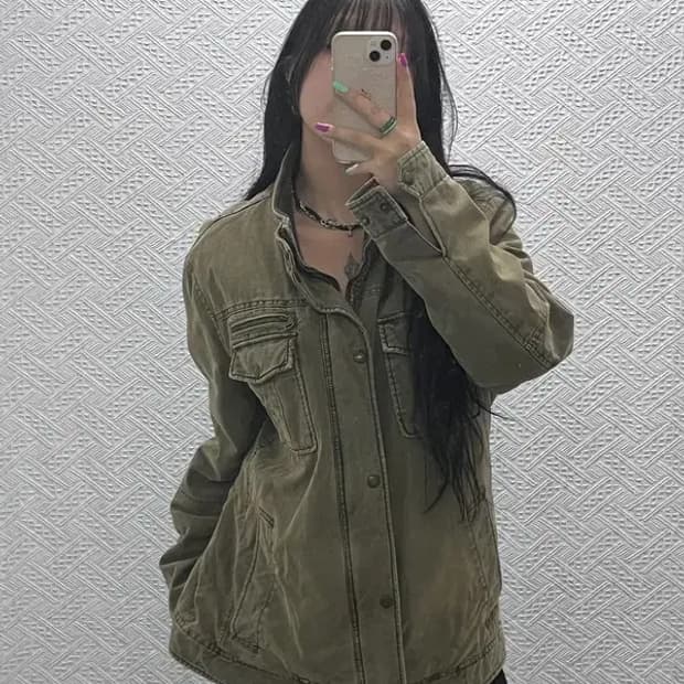 리바이스 빈티지무드 올리브카키 멀티포켓 워크자켓 XL C07219