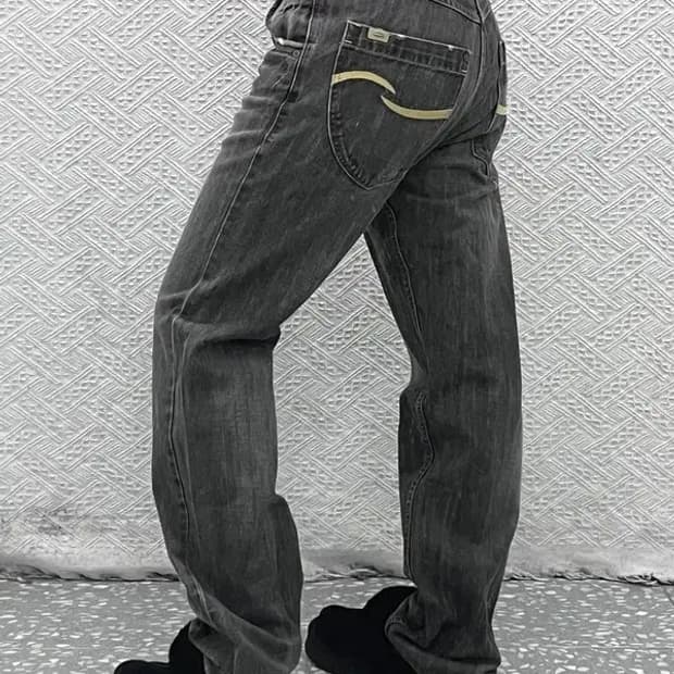 리바이스 시그니처 빈티지 디스트로이드 워싱 데님팬츠 32인치 C07274