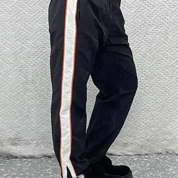 널디 레트로 빈티지 오렌지 사이드라인 트랙팬츠 M C07312