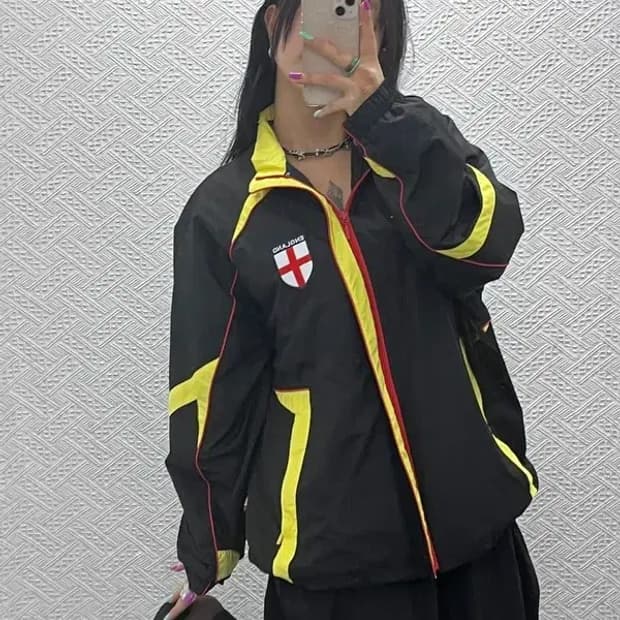 엄브로 잉글랜드 축구 오버핏 윈드브레이커 바람막이 100 C07340