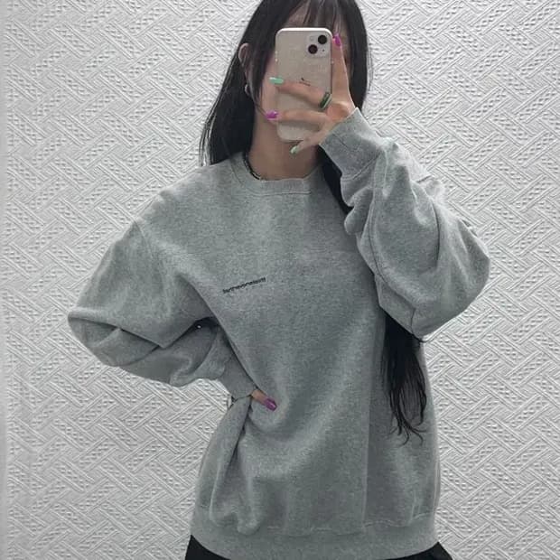 디스이즈네버댓 백로고 프린팅 스웻셔츠 맨투맨 XL C07326