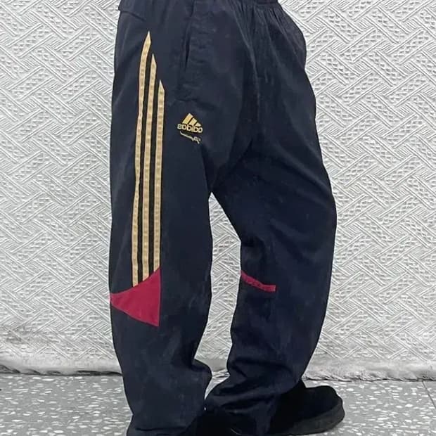 아디다스 올드스쿨 레트로 삼선 배색 트랙팬츠 100 C07392