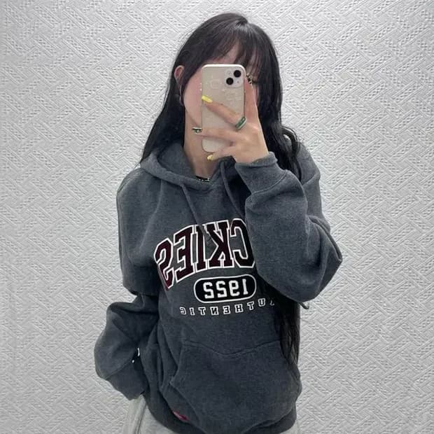 디키즈 올드스쿨 빈티지 빅 아치로고 약기모 후드티 L C07401