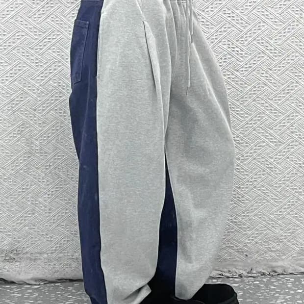 제로 라이트 스트릿 언발란스 트레이닝 스웻팬츠 M C07469