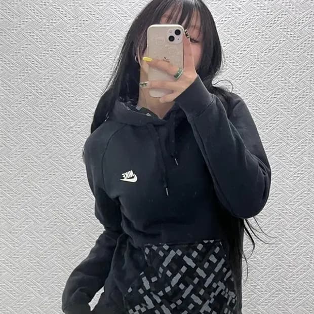 나이키 캐주얼 체커보드 후드티 90 C05534