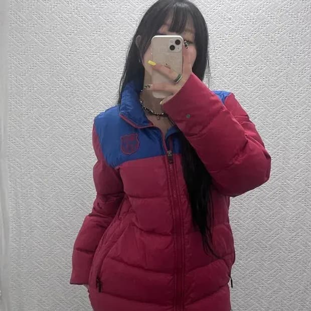 나이키 바르셀로나 레트로 덕다운 패딩 M C07520