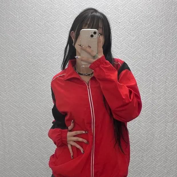 엄브로 레트로 빈티지 00's 바람막이 자켓 L C07686