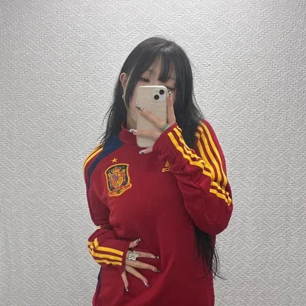 아디다스 12-13 스페인 국대 축구 져지 긴팔티 95 C06144