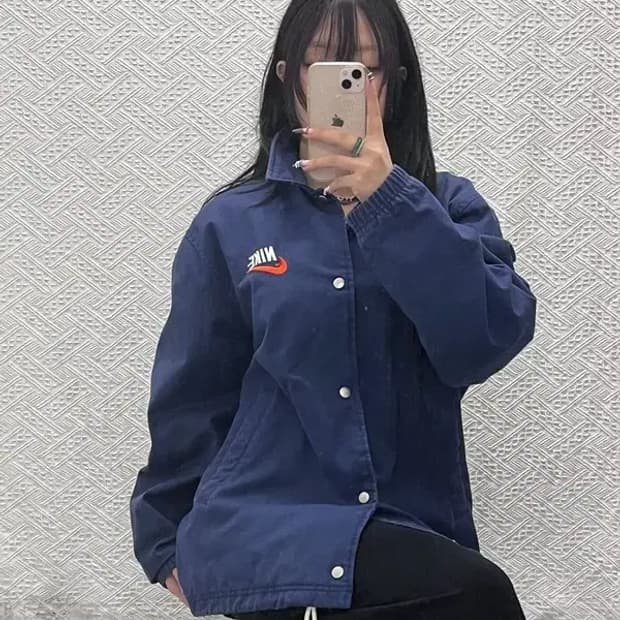 나이키 올드스쿨 레트로 퀄팅 누빔 자켓 XXL C07721