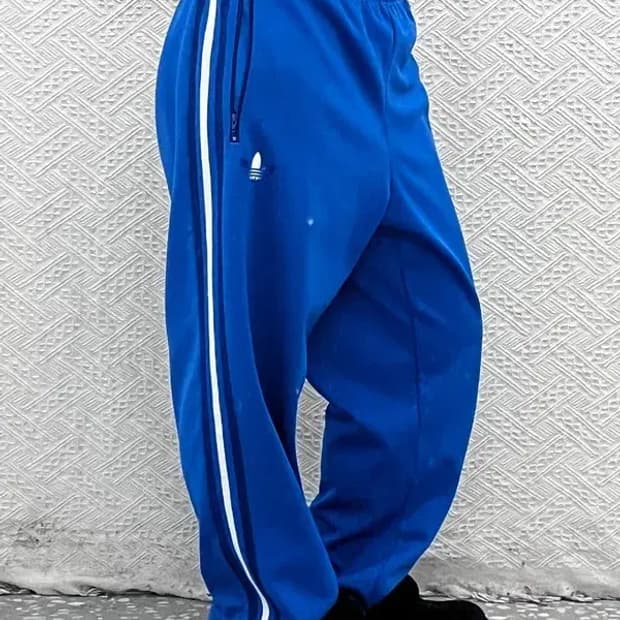 아디다스 Y2K 00's 코발트블루 빅사이즈 트랙팬츠 110 C07753