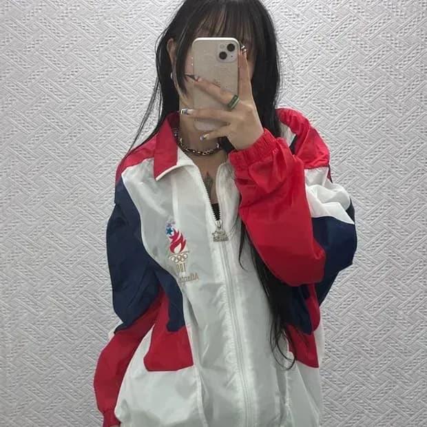 스타터 1996 애틀랜타 올림픽 윈드브레이커 바람막이 XL C07827