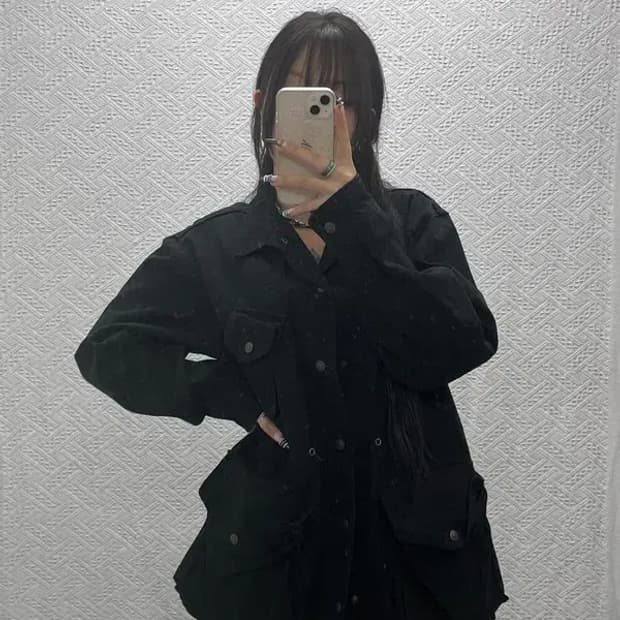 유니폼브릿지 캐주얼 멀티포켓 사파리 헌팅자켓 M C07846