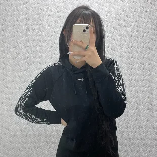 나이키 스트릿힙합 사이드스우시 후드티 XS C07887