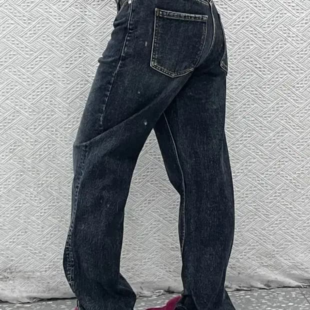 피스워커 올드스쿨 빈티지 모던캐주얼 워싱 데님팬츠 30인치 C07907