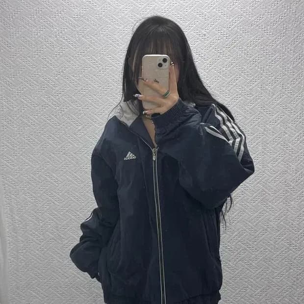 아디다스 올드스쿨 빈티지 바람막이 자켓 110 C07881