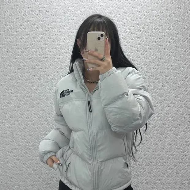 노스페이스 눕시 온볼 레트로 빈티지 패딩 자켓 M C07902