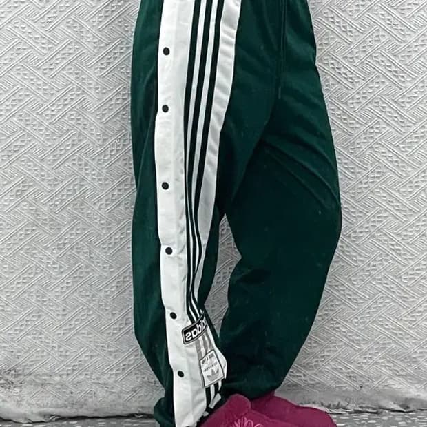 아디다스 아디브레이크 Y2K 딥그린 조거 트랙팬츠 S C07911
