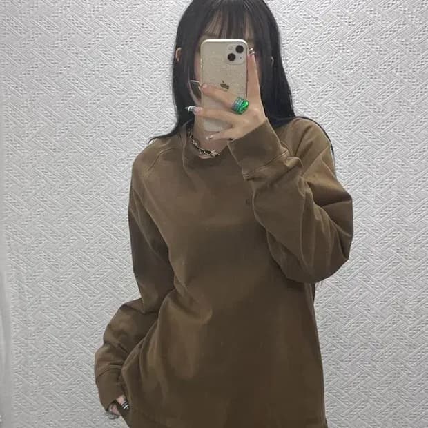 나이키 조던 23 엔지니어드 빈티지 브라운 맨투맨 M C07939