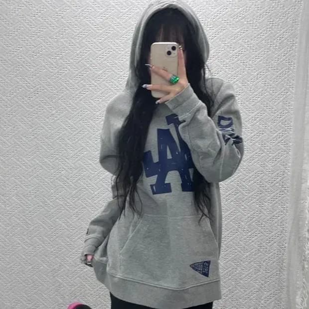 뉴에라 LA다저스 올드스쿨 빅로고 후드티 XL C07943