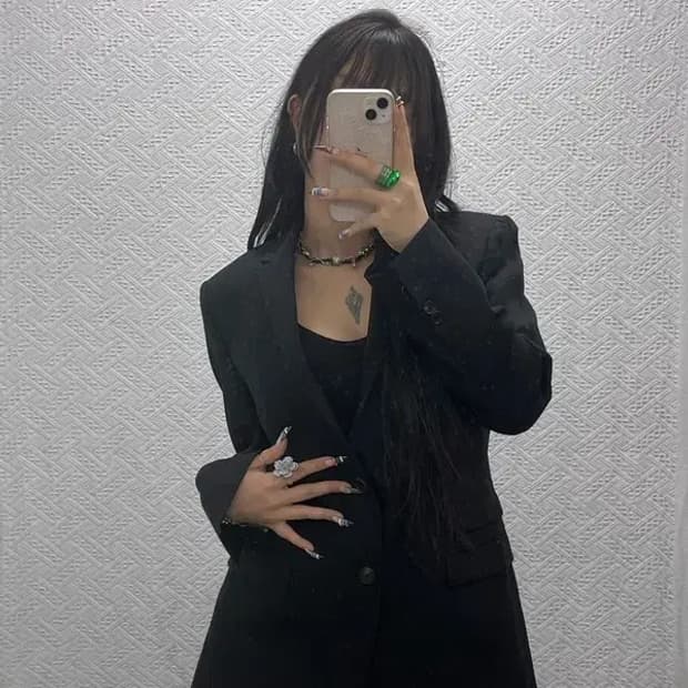 닐바렛 모던시크 스탠다드핏 울 블레이저 자켓 46 C07962