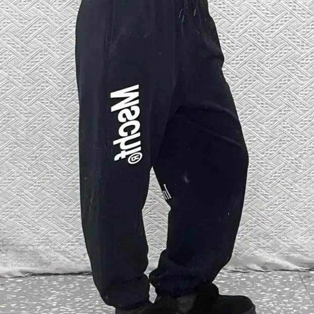 미스치프 빈티지 스트릿 힙합 캐주얼 빅로고 스웻팬츠 M C07982