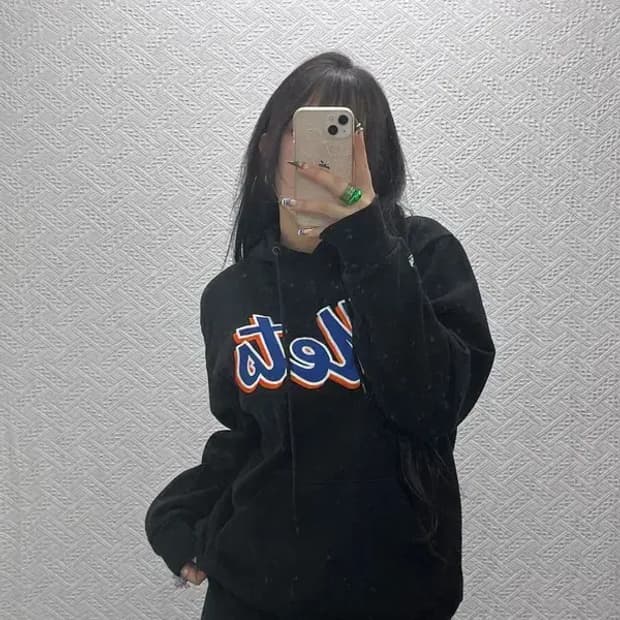 미첼앤네스 뉴욕메츠 올드스쿨 키치 기모 후드티 L C07966