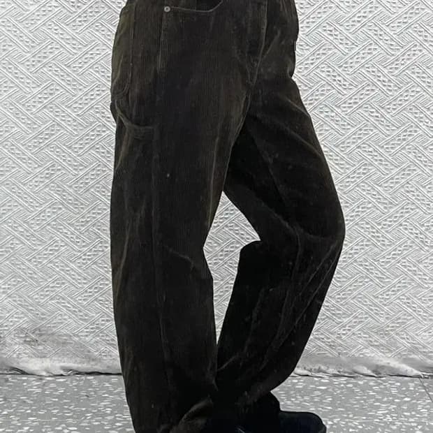 커버낫 캐주얼 빈티지 코듀로이 골덴 팬츠 M C08032