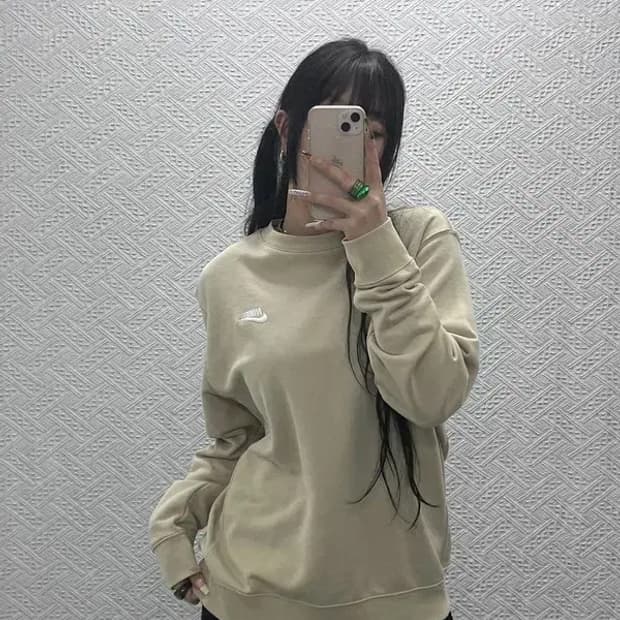 나이키 NSW 클럽 프렌치 테리 크루 맨투맨 L C08048