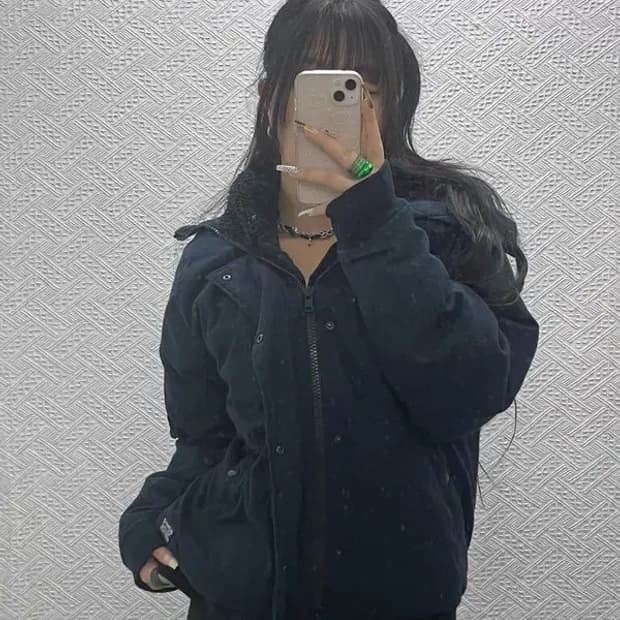 리바이스 올드스쿨 빈티지 다운 봄버 자켓 M C08082