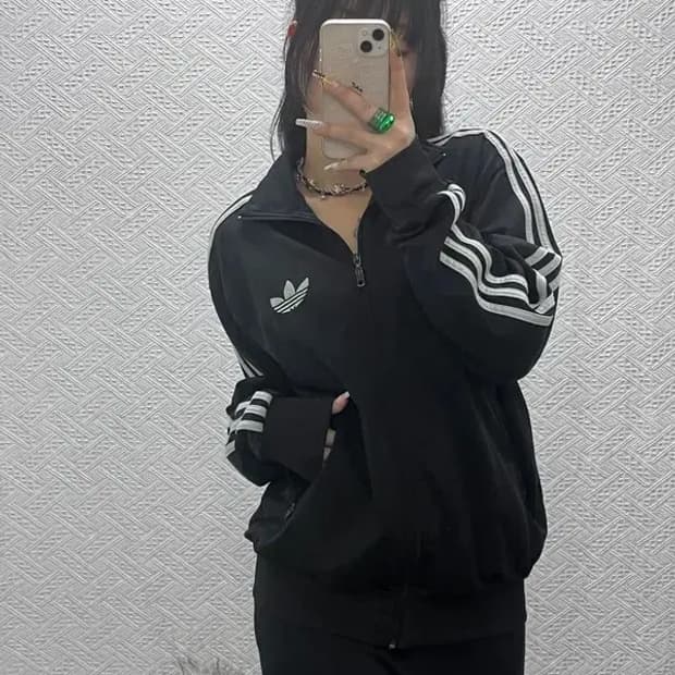 아디다스 올드스쿨 흑탭 파이어버드 져지 집업 105 C08100