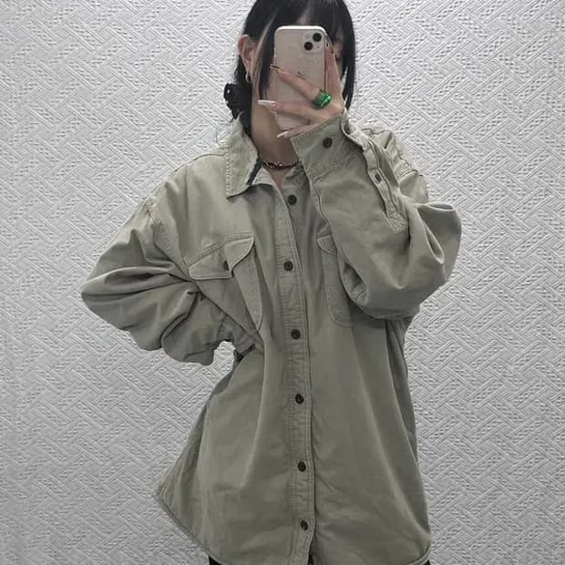 리바이스 빈티지 컨트리 쉐르파 양털 워크 셔츠 XXL C08125