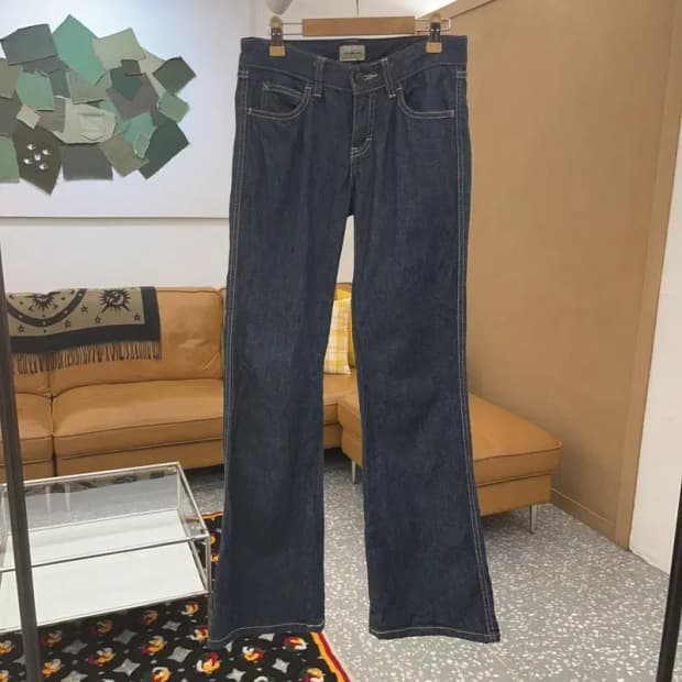 캘빈클라인 빈티지 레트로 캐주얼 부츠컷 데님팬츠 25인치 C08235