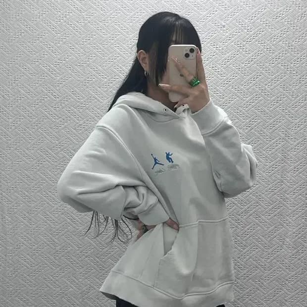 나이키 조던X유니온 빈티지 스포티로고 캐주얼 후드티 XL C08249