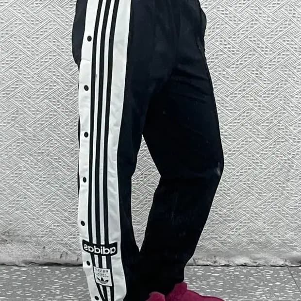 아디다스 아디브레이크 사이드버튼 트랙팬츠 S C08386